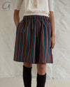 BASERANGE 25 Early Spring STAVE Shorts BAS-SHST-PO-SP25-DTW Multi-Stripes